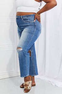 Thumbnail for RISEN Full Size Emily High Rise Relaxed Jeans