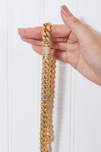 Thumbnail for Brass Curb Chain Necklace