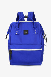 Thumbnail for Himawari Water Resistant Canvas Backpack Bag with Side Pockets