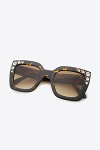 Thumbnail for Inlaid Rhinestone Polycarbonate Sunglasses