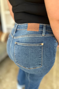 Thumbnail for Judy Blue Full Size High Waist Front Seam Detail Straight Jeans