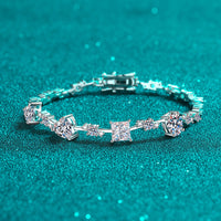 Thumbnail for 6.2 Carat Moissanite 925 Sterling Silver Bracelet