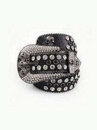 Thumbnail for PU Leather Skull Belt