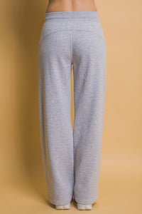 Thumbnail for Love Tree Drawstring Wide Leg Sweatpants with Pockets