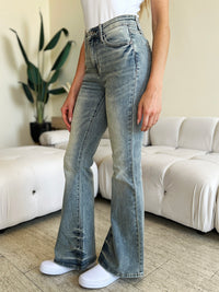 Thumbnail for Judy Blue Full Size Mid Rise Flare Jeans