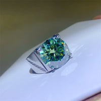 Thumbnail for 10 Carat Moissanite 925 Sterling Silver Signet Ring