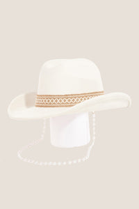 Thumbnail for Fame Ornate Band Cowboy Hat