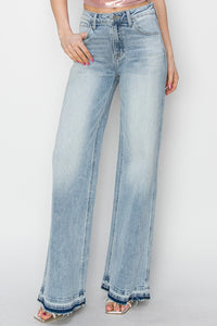 Thumbnail for Risen Full Size High Rise Wide Leg Jeans