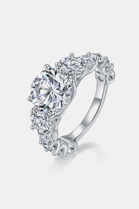 Thumbnail for 8 Carat Moissanite 925 Sterling Silver Ring