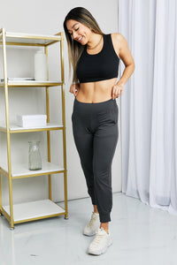 Thumbnail for Leggings Depot Full Size Wide Waistband Cropped Joggers