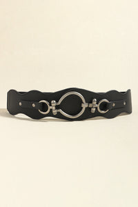 Thumbnail for PU Leather Zinc Alloy Buckle Belt