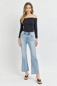 Thumbnail for RISEN Full Size High Rise Ankle Flare Jeans