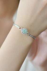 Thumbnail for 2 Carat Moissanite Platinum-Plated Bracelet