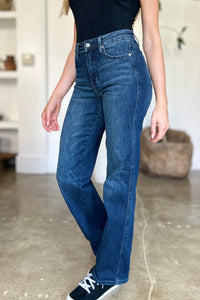 Thumbnail for Judy Blue Full Size Tummy Control Straight Jeans