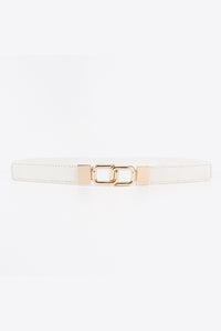 Thumbnail for Geometric Double Buckle Elastic Belt