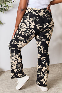 Thumbnail for Heimish Full Size High Waist Floral Flare Pants