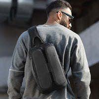 Thumbnail for BANGE USB Technology Multifuctional Shoulder Bag for Men