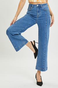 Thumbnail for RISEN Full Size High Rise Wide Leg Jeans