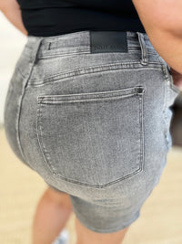 Thumbnail for Judy Blue Full Size High Waist Washed Denim Shorts