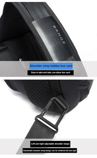 Thumbnail for BANGE USB Technology Multifuctional Shoulder Bag for Men