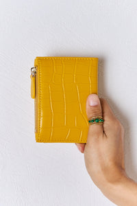 Thumbnail for David Jones Texture PU Leather Mini Wallet