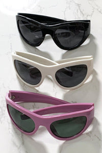 Thumbnail for Polycarbonate Frame Cat-Eye Sunglasses