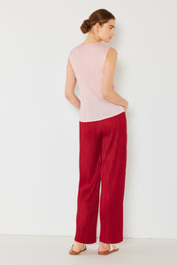 Thumbnail for Marina West Swim Pleated Elastic-Waist Straight Pants