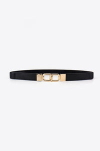 Thumbnail for Geometric Double Buckle Elastic Belt