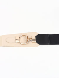 Thumbnail for PU Elastic Wide Belt with Alloy Buckle