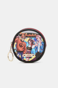 Thumbnail for Nicole Lee USA Keychain Round Coin Purse