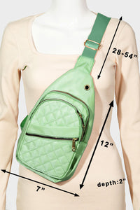 Thumbnail for Fame Multi-Layer Zipper Crossbody Bag