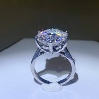 Thumbnail for 10 Carat Moissanite 925 Sterling Silver Ring