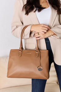 Thumbnail for David Jones Structured Leather Handbag