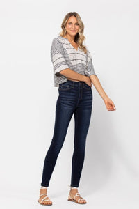 Thumbnail for Judy Blue Full Size High Waist Handsand Skinny Jeans