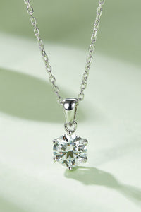 Thumbnail for 1 Carat Moissanite 925 Sterling Silver Necklace