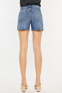 Thumbnail for Kancan Distressed High Waist Denim Shorts