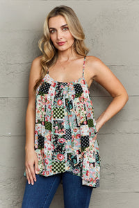 Thumbnail for Ninexis Hang Loose Tulip Hem Cami Top