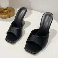 Thumbnail for Open Toe High Heel Sandals