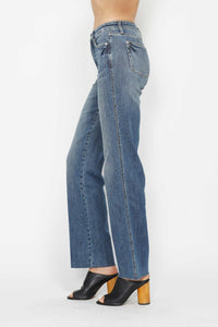 Thumbnail for Judy Blue Full Size Tummy Control Straight Jeans