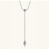 Thumbnail for Moissanite 925 Sterling Silver Necklace