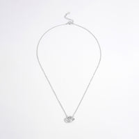 Thumbnail for 925 Sterling Silver Inlaid Zircon Heart Necklace