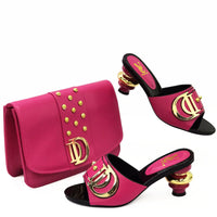 Thumbnail for New Special Style Italian design Shoes and Bags To Match Set Nigerian Shoes and Matching Bag African Wedding Shoes and Bag Set