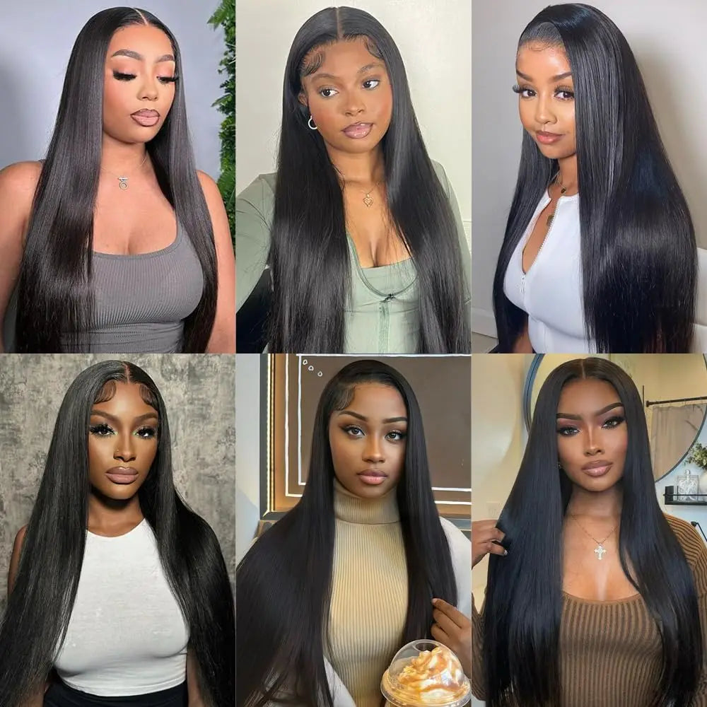 Wigs Human Hair Lace Frontal Wig Brazilian Straight Human Hair Wig 13X4 Lace Front Wig 13X6 Lace Closure Wig Human Hair Wig