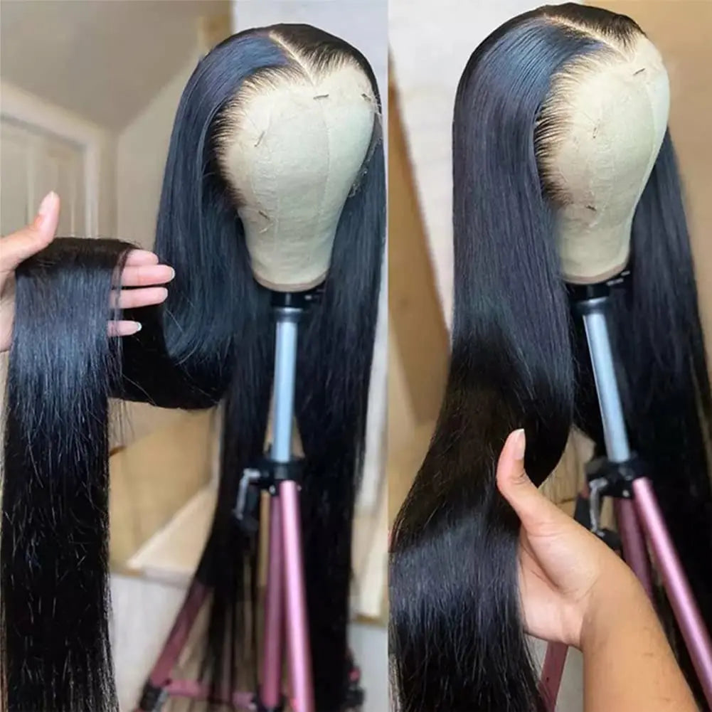 Wigs Human Hair Lace Frontal Wig Brazilian Straight Human Hair Wig 13X4 Lace Front Wig 13X6 Lace Closure Wig Human Hair Wig