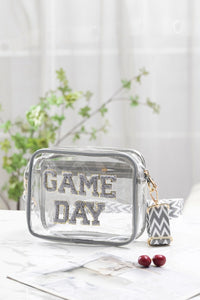 Thumbnail for Zenana GAME DAY Stadium Approved Transparent Crossbody Bag