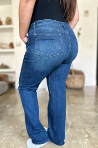 Thumbnail for Judy Blue Full Size Tummy Control Straight Jeans