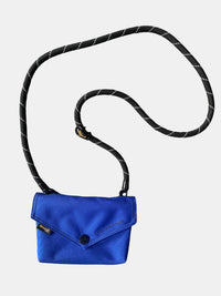 Thumbnail for Himawari Solid Color Envelope Shape Crossbody Bag with Removable Strap