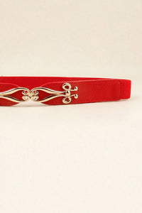 Thumbnail for Alloy Buckle Elastic Belt