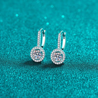 Thumbnail for 1 Carat Moissanite 925 Sterling Silver Earrings