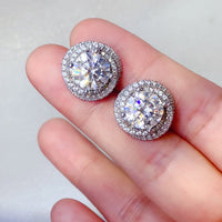 Thumbnail for 6 Carat Moissanite 925 Sterling Silver Earrings